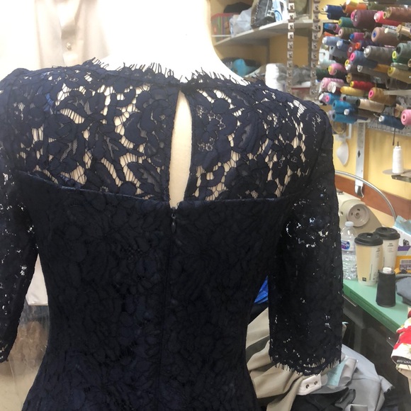Navy blue lace dress from Eliza J. - Picture 4 of 7